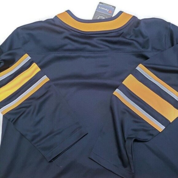 Fanatics NHL Buffalo Sabres Breakaway Home Jersey Blue Gold Mens Size M - Picture 5 of 8